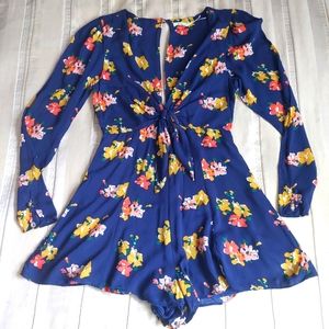 Floral romper Urban Outfitters